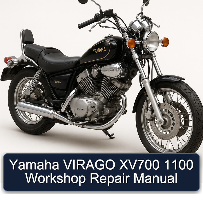 Yamaha VIRAGO XV700 1100 Workshop Repair Manual