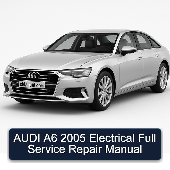 AUDI A6 2005 Electrical Full Service Repair Manual