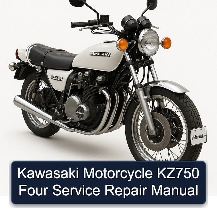 Kawasaki Motorcycle KZ750 Four Service Repair Manual