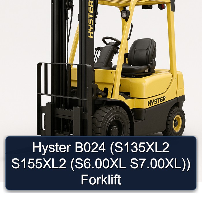 Hyster B024 (S135XL2 S155XL2 (S6.00XL S7.00XL)) Forklift