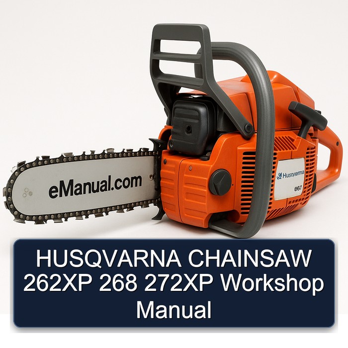HUSQVARNA CHAINSAW 262XP 268 272XP Workshop Manual