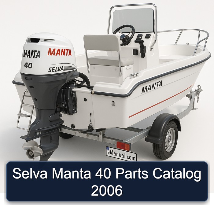 Selva Manta 40 Ersatzteilkatalog 2006
