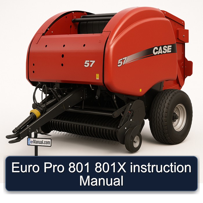 Euro Pro 801 801X instruction Manual