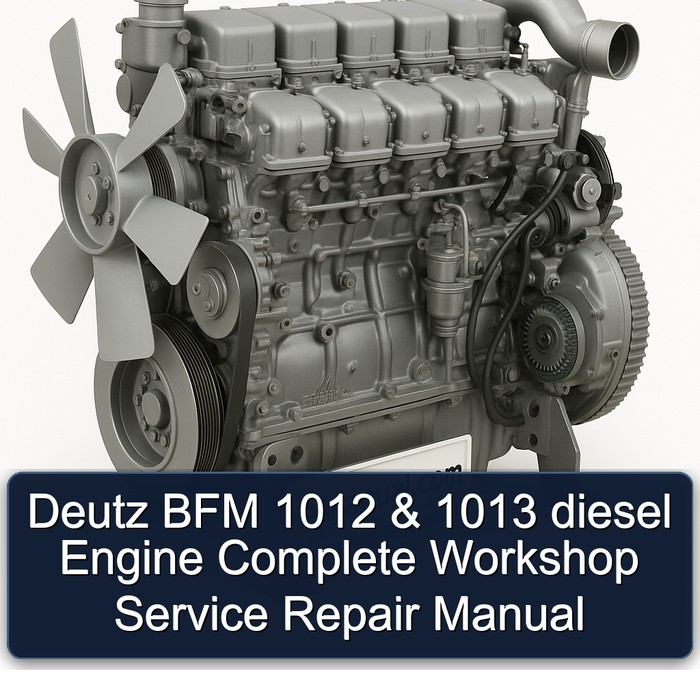 Deutz BFM 1012 & 1013 diesel Engine Complete Workshop Service Repair Manual 