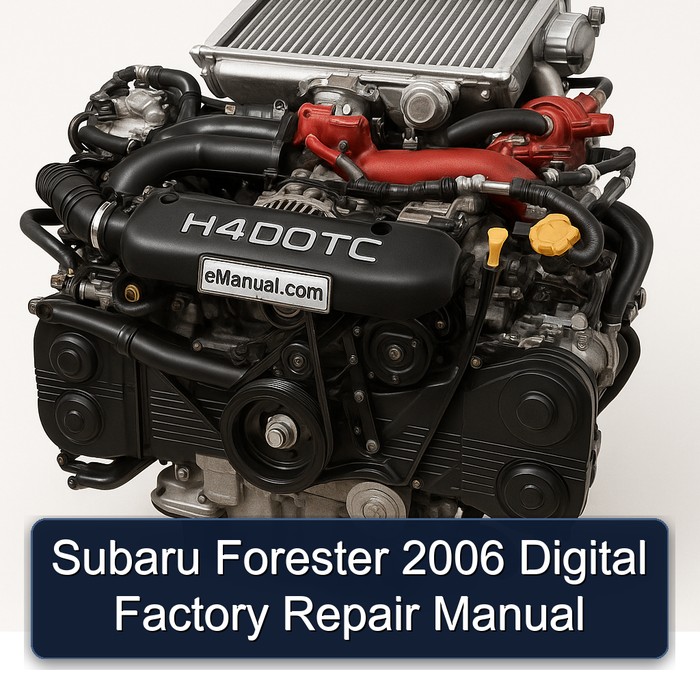 Subaru Forester 2006 Digital Factory Repair Manual
