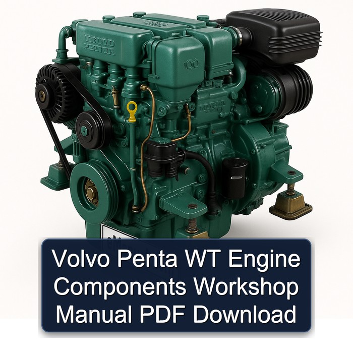 Volvo Penta WT Engine Components Workshop Manual PDF Download