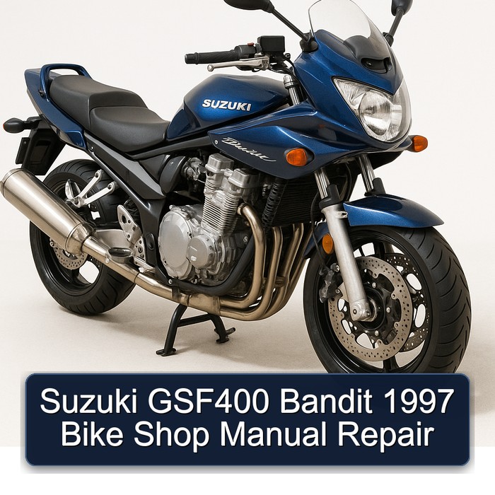 Suzuki GSF400 Bandit 1997 Bike Shop Manual Repair
