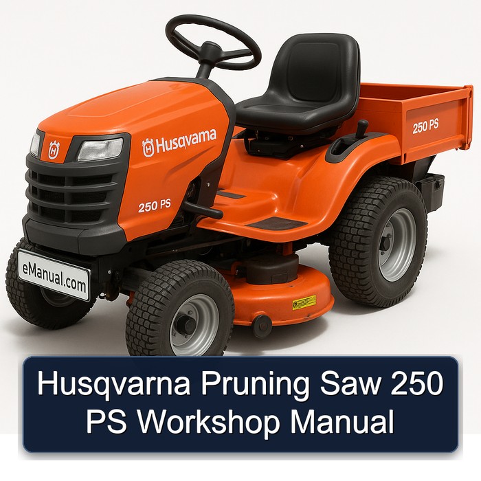 Husqvarna Pruning Saw 250 PS Workshop Manual