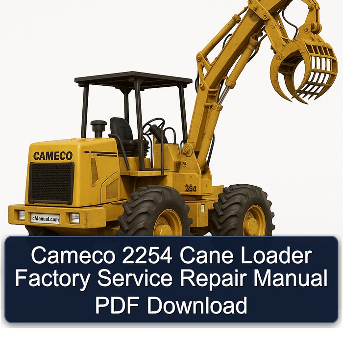 Manual de Servicio y Reparación Cameco 2254 - PDF