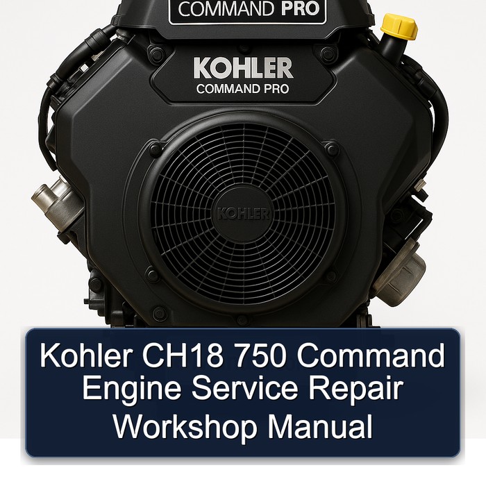 Kohler CH18 750 Command Engine Service Repair Workshop Manual