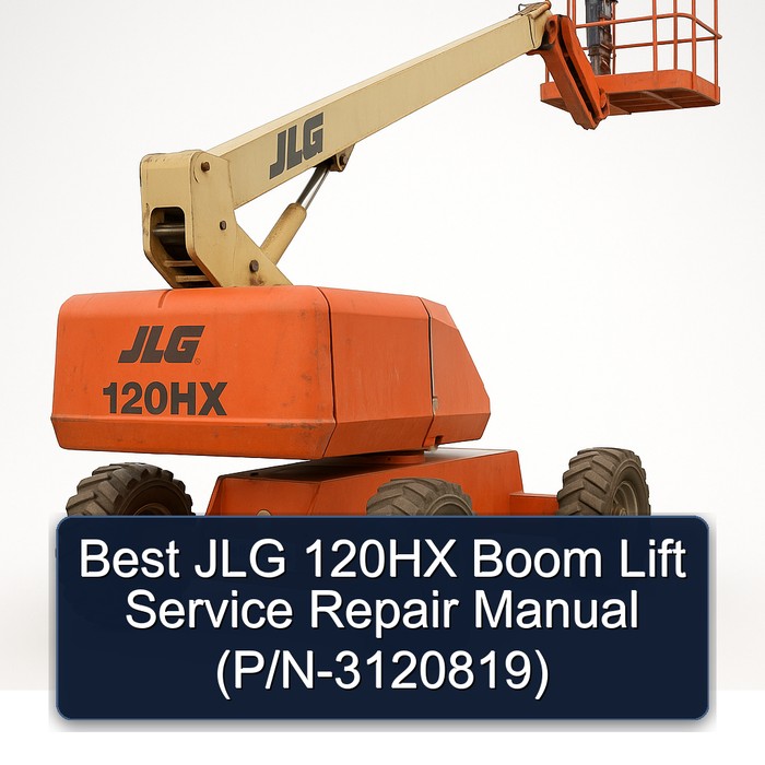 Best Jlg 120HX Boom Lift (P/N-3120819) Workshop Service Repair Manual PDF Download