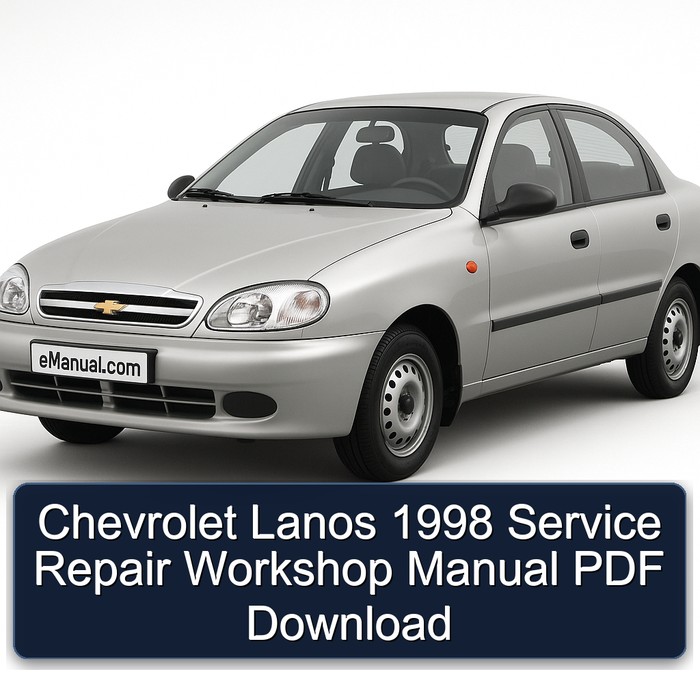 Chevrolet Lanos 1998 Service Repair Workshop Manual PDF Download