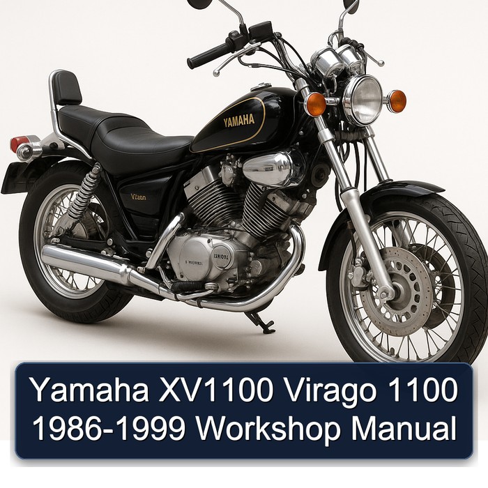 Yamaha XV1100 Virago 1100 1986-1999 Workshop Manual