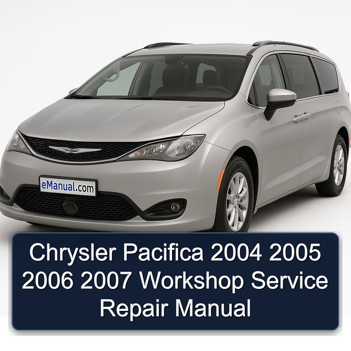 Chrysler Pacifica 2004 2005 2006 2007 Workshop Manual de servicio y reparación