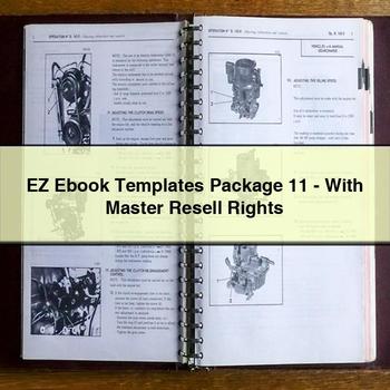 Ez Ebook Templates Package 11-with Master Resell Rights PDF Download