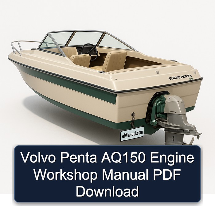 Volvo Penta AQ150 Engine Workshop Manual PDF Download