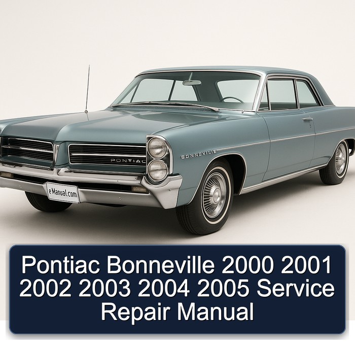 Pontiac Bonneville 2000 2001 2002 2003 2004 2005 Manual de servicio y reparación