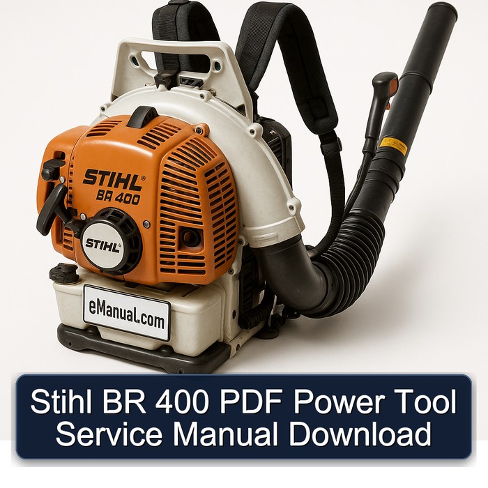 Stihl BR 400 PDF Power Tool Service Manual Download