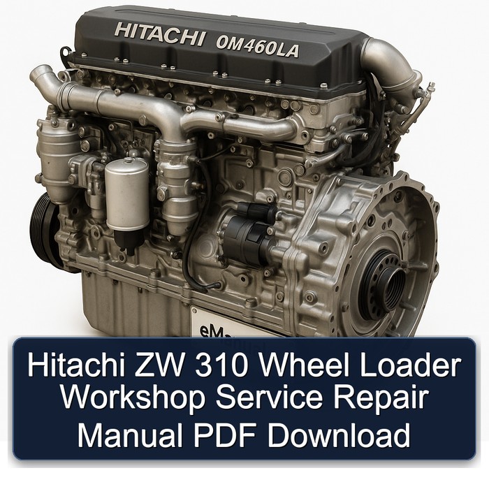 Hitachi ZW 310 Wheel Loader Workshop Service Repair Manual PDF Download
