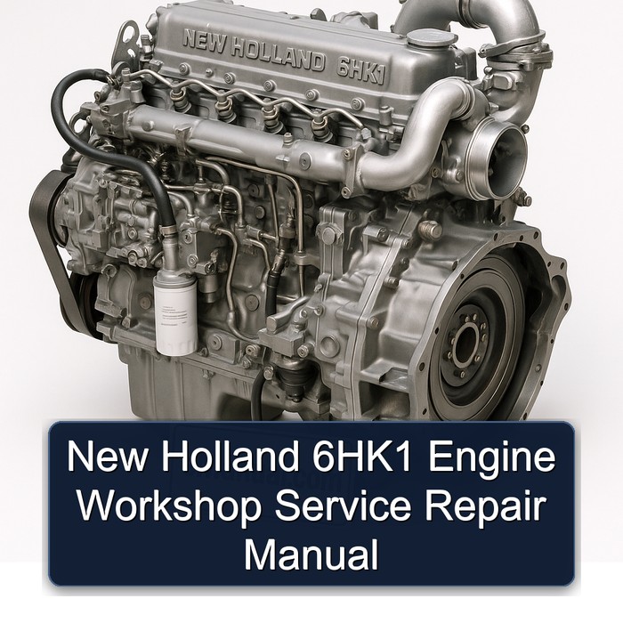 Manual de Servicio y Reparación del Motor New Holland 6HK1