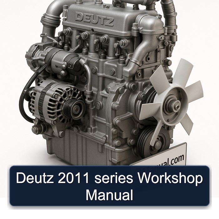 Deutz 2011 series Workshop Manual