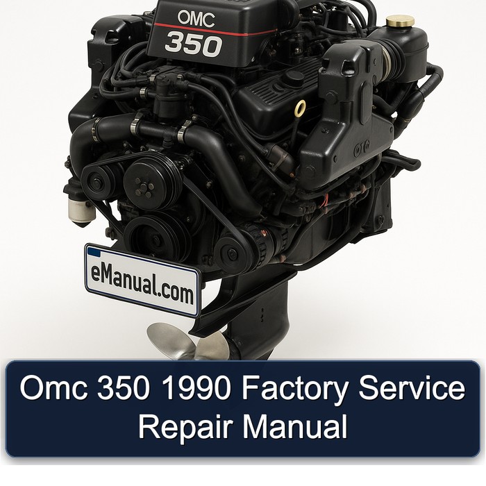 Omc 350 1990 Factory Service Repair Manual