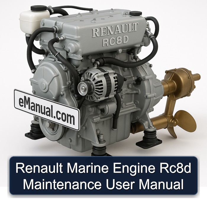 Renault Marine Engine Rc8d Maintenance User Manual