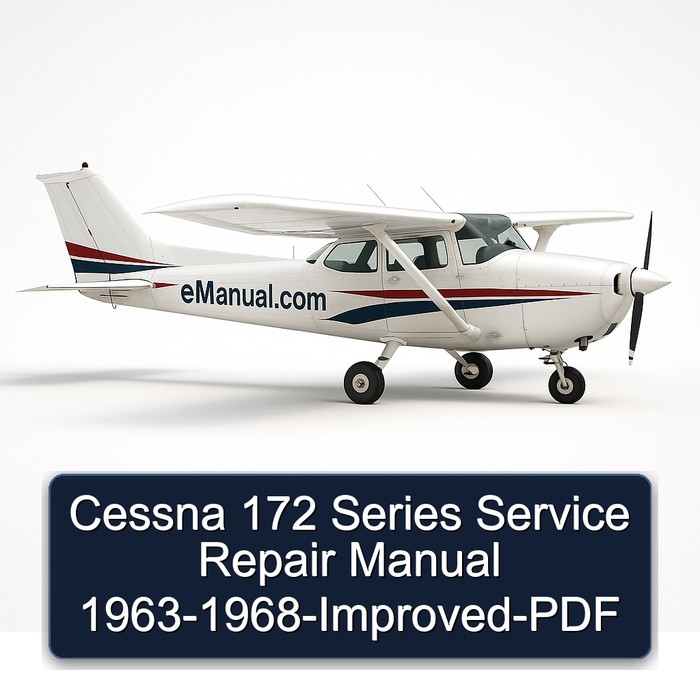Cessna 172 Series Manual de servicio y reparación 1963-1968-Improved-PDF