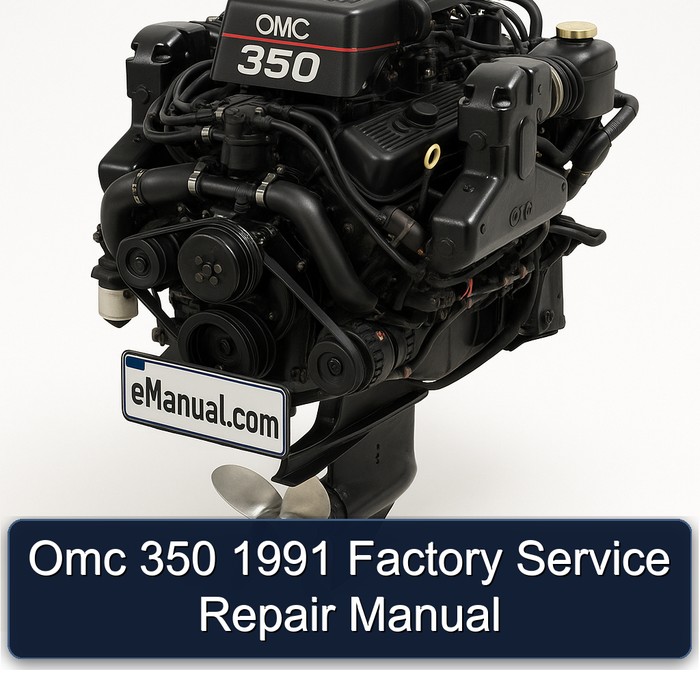 Omc 350 1991 Factory Service Repair Manual
