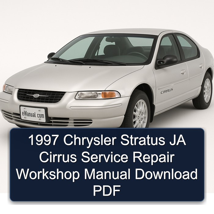1997 Chrysler Stratus JA Cirrus Service Repair Workshop Manual Download PDF