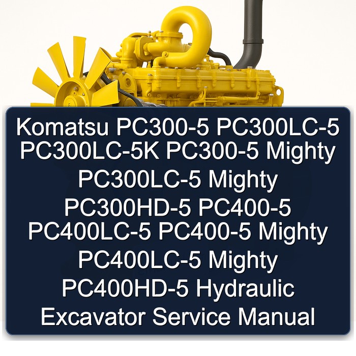 Komatsu PC300-5 PC300LC-5 PC300LC-5K PC300-5 MIGHTY PC300LC-5 MIGHTY PC300HD-5 PC400-5 PC400LC-5 PC400-5 MIGHTY PC400LC-5 MIGHTY PC400HD-5 Hydraulic Ex