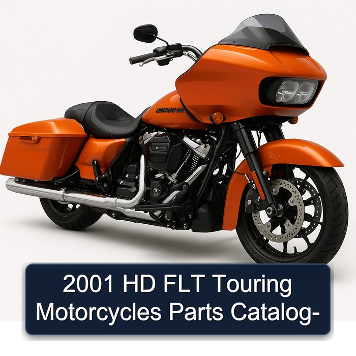 2001 HD FLT Touring Motorcycles Parts Catalog-