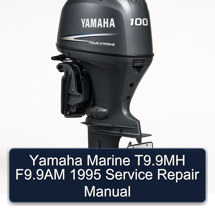 Yamaha Marine T9.9MH F9.9AM 1995 Service Repair Manual 