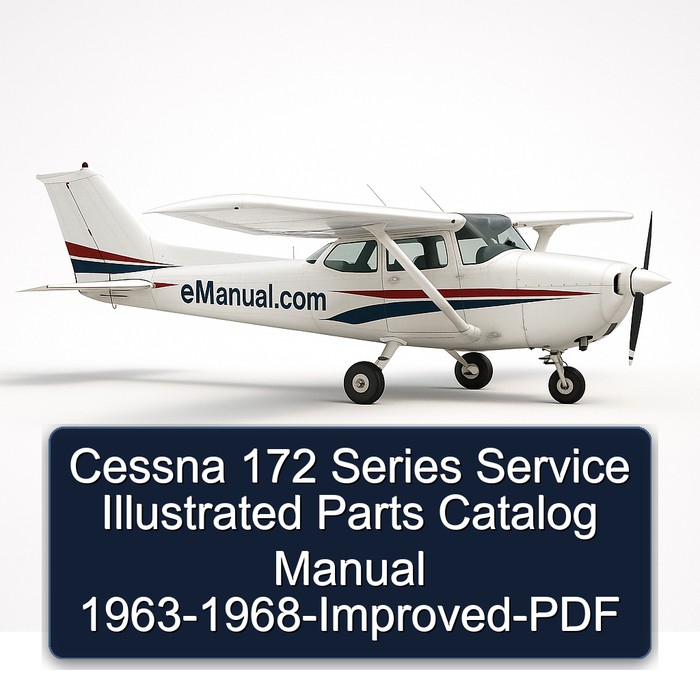 Cessna 172 Series Service Illustrated Parts Catalog Manual 1963-1968-Improved-PDF