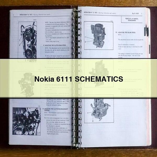 Nokia 6111 SCHEMATICS