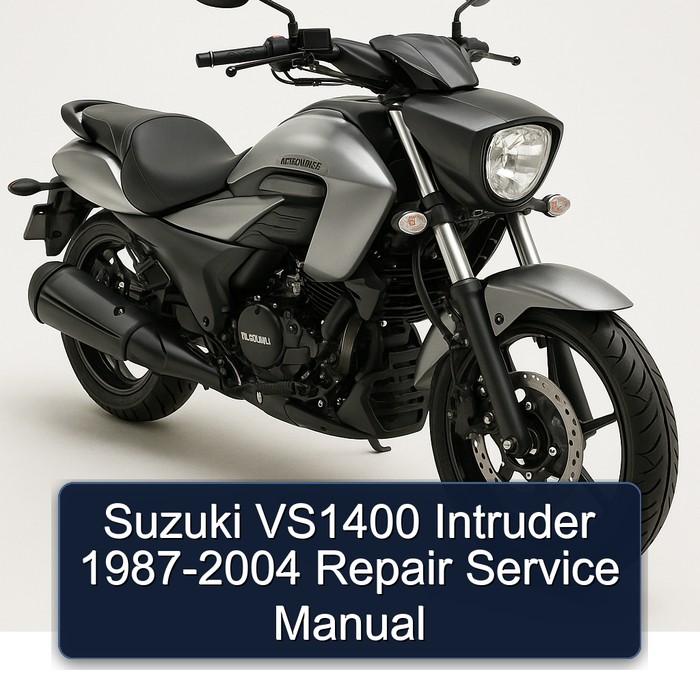 Suzuki VS1400 Intruder 1987-2004 Repair Service Manual