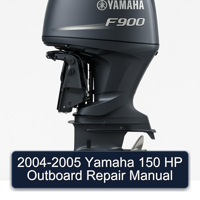 2004-2005 Yamaha 150 HP Outboard Repair Manual 