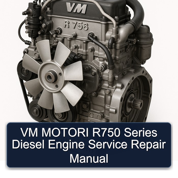 Manual de Reparación y Servicio del Motor Diesel VM MOTORI R750