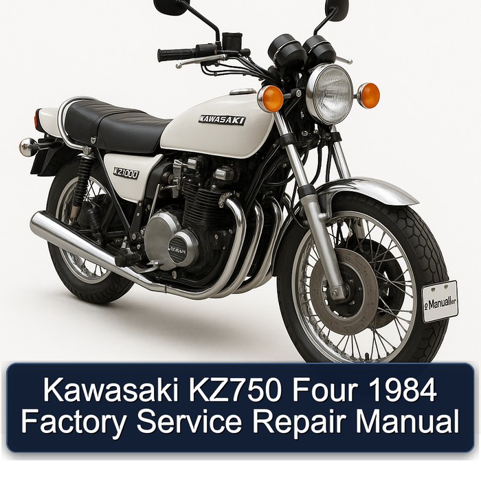 Kawasaki KZ750 Four 1984 Factory Service Repair Manual