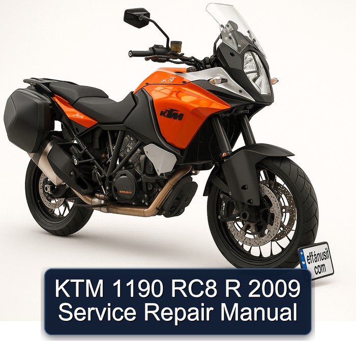 KTM 1190 RC8 R 2009 Service Repair Manual