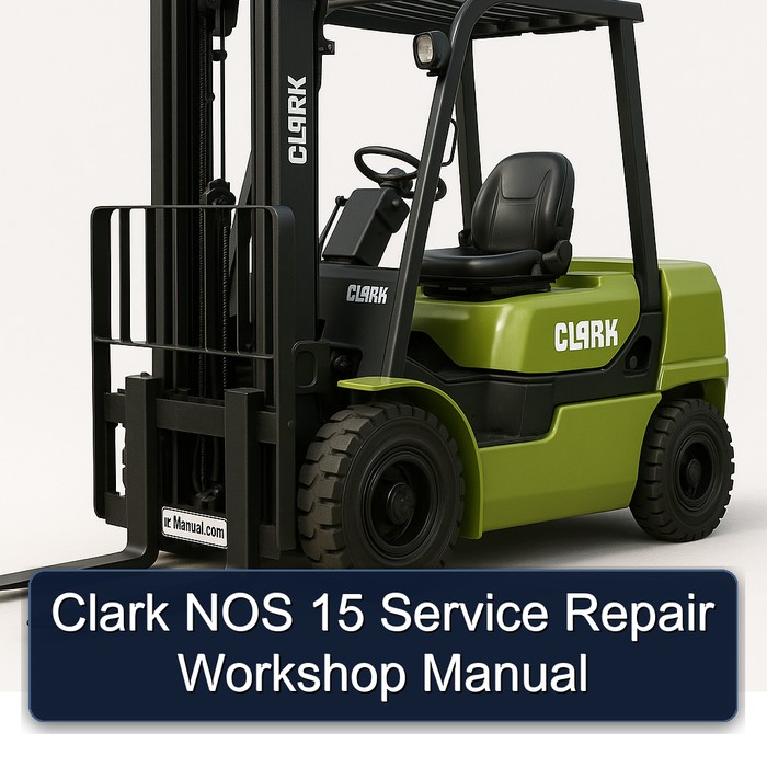 Manual de Reparación y Servicio Clark NOS 15