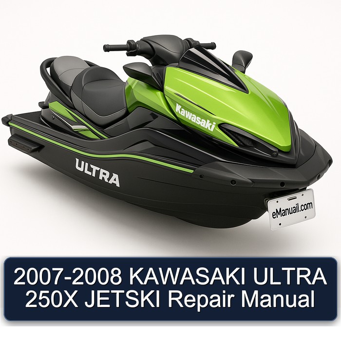 2007-2008 KAWASAKI ULTRA 250X JETSKI Repair Manual