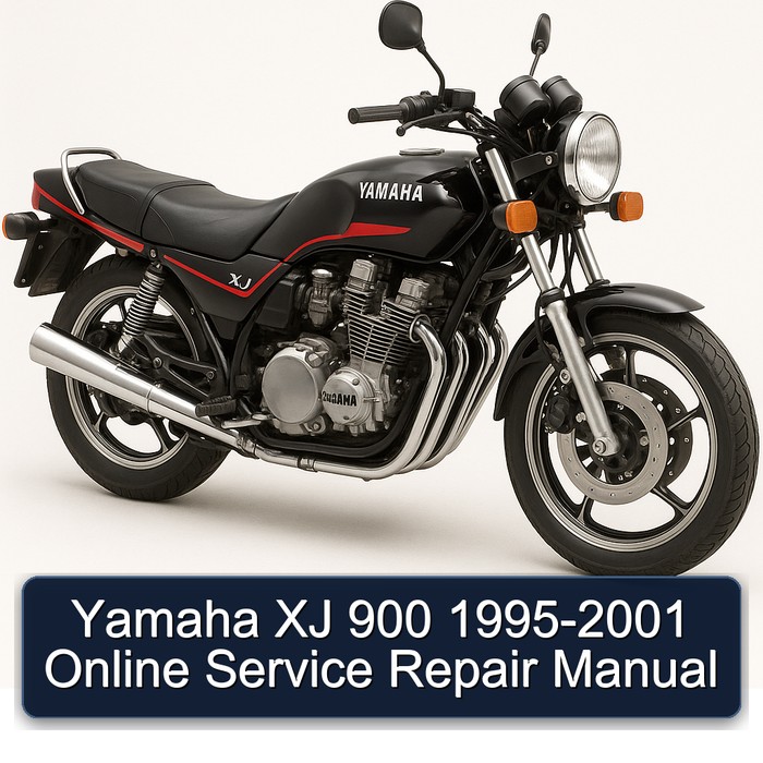 Yamaha XJ 900 1995-2001 Online Manual de servicio y reparación
