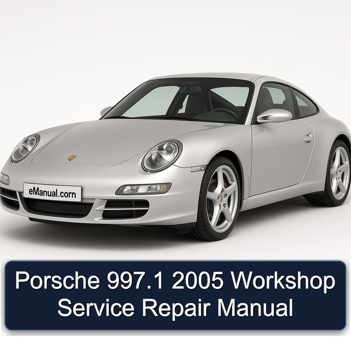 Porsche 997.1 2005 Workshop Manual de servicio y reparación