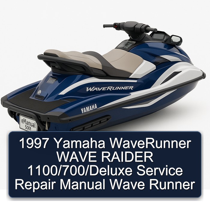 1997 Yamaha WaveRunner WAVE RAIDER 1100/700/Deluxe Service Repair Manual Wave Runner 