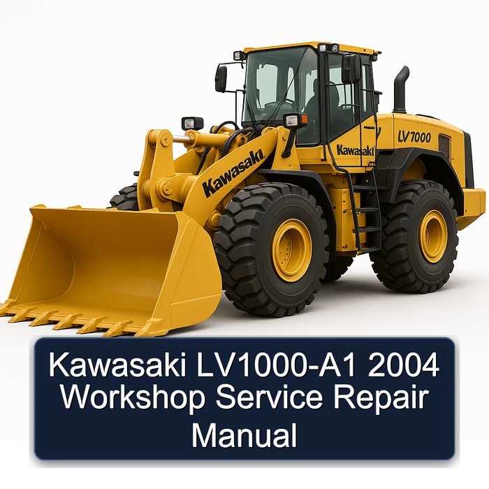 Kawasaki LV1000-A1 2004 Workshop Manual de servicio y reparación