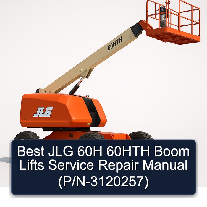 Best Jlg 60H 60HTH Boom Lifts (P/N-3120257) Workshop Service Repair Manual PDF Download