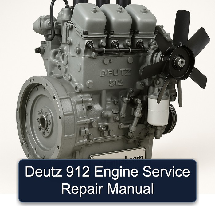 Manual de Reparación y Servicio del Motor Deutz 912