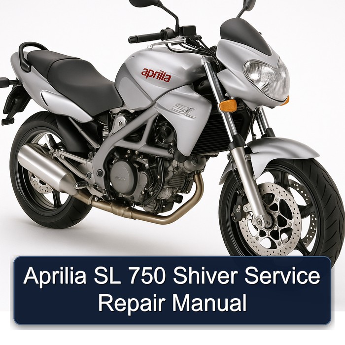 Aprilia SL 750 Shiver Manual de servicio y reparación