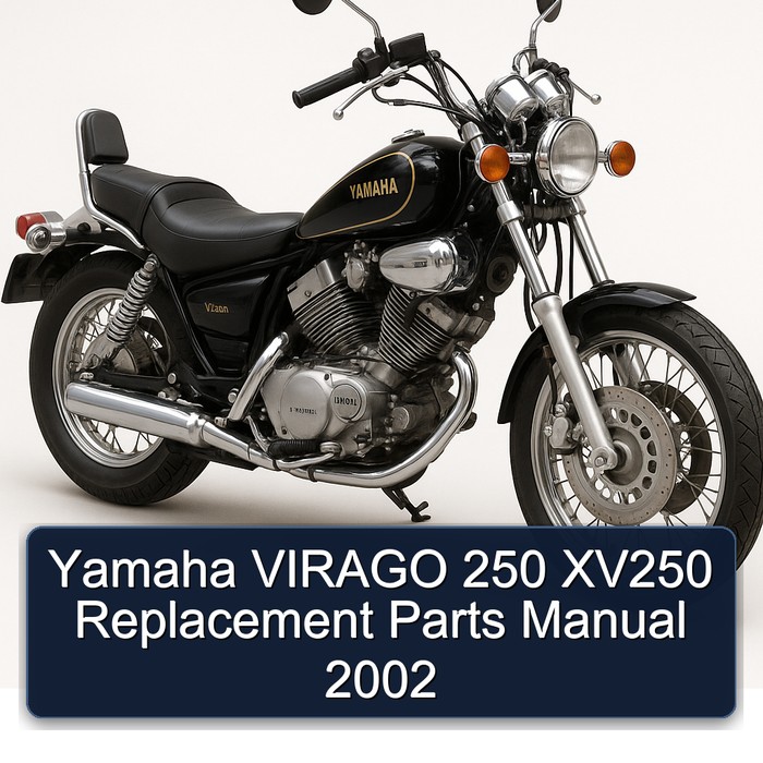 Yamaha VIRAGO 250 XV250 Replacement Parts Manual 2002